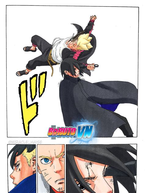 Boruto Cha C A Naruto Tr L I Ngay L P T C Sasake B D M H Ng