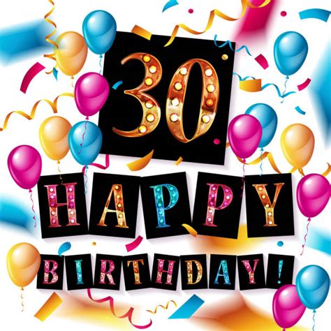 300 30 Birthday Backgrounds Stock Illustrations Royalty Free Vector