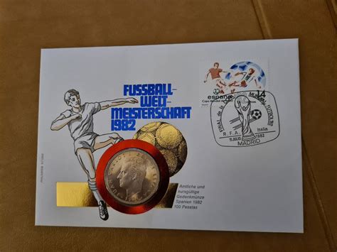 Numisbrief Fussball WM 1982 Kaufen Auf Ricardo