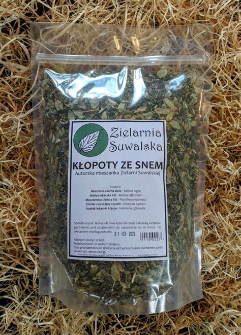 Kłopoty ze snem 200 g Zielarnia Suwalska