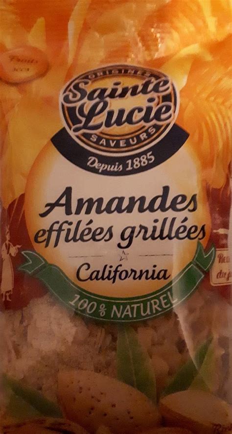 Amandes Effilées Grillées Sainte Lucie