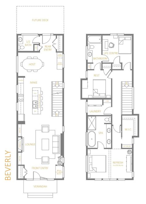 Accent Infills Edmontons Infill Home Builder Narrow Lot House