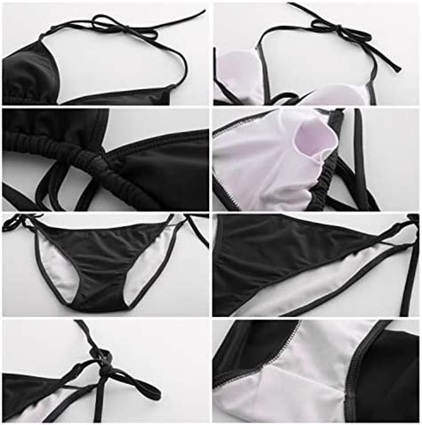 Amazon co jp Doyeemei 水着 レディース 上下 二点セット オーバーウェア ビキニ bikini セパレーツ 無地 ビキニセット 女性用水着 海水浴 温泉 水泳 フリー