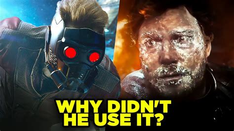 Guardians Of The Galaxy 3 Star Lord HELMET Plot Hole Explained YouTube