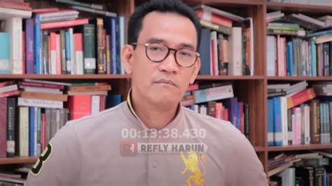 Refli Harun Dipolisikan Gde Siriana Kalau Kekecewaan Dianggap