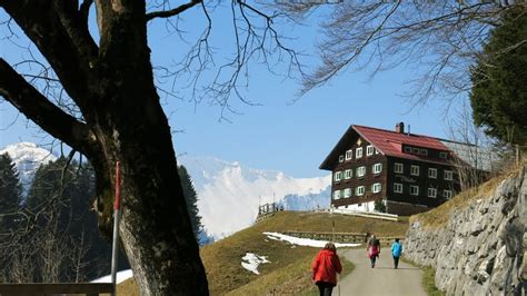 Wandern Wandern Kleinwalsertal Von Mittelberg Nach Baad Tour