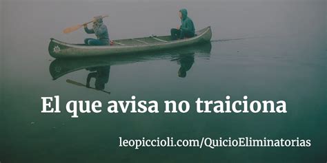 Leo Piccioli On Twitter El Que Avisa No Traiciona La Escuchaste