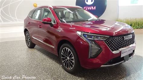 2022 Haval Jolion 1 5 Hybrid HEV Ultra Burgundy Red Exterior