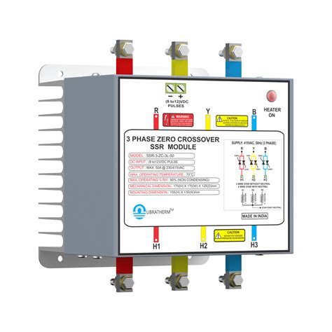 Three Phase Thyristor Power Controller Pow 3 Pa Cl Libratherm Instruments