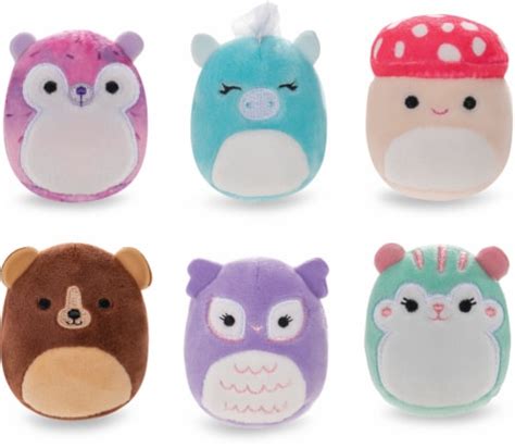 Squishmallows Squishville Mini Plush Pack 6 Pc Kroger