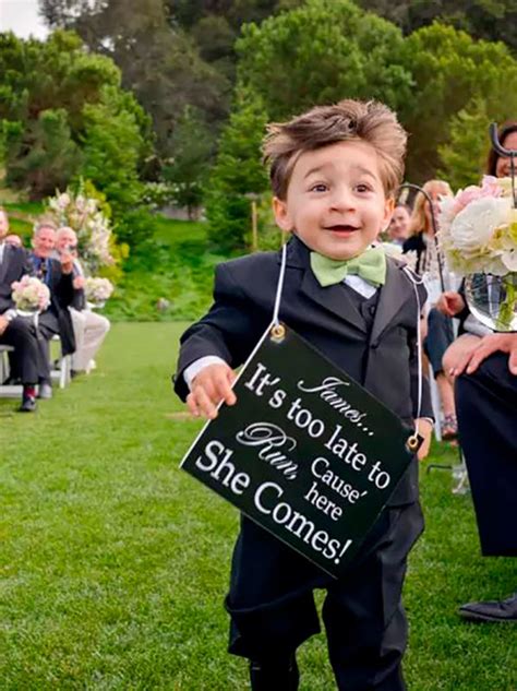 5 Ideas Muy Originales Para Los Pajes En Tu Boda