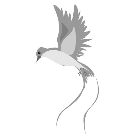 Premium Vector Art Asian Birds With Cranes On With Sun On Background