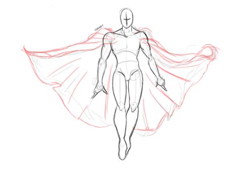 The Vision Flying Pose by Isaiart - drawing post - Imgur Hand Drawing ...