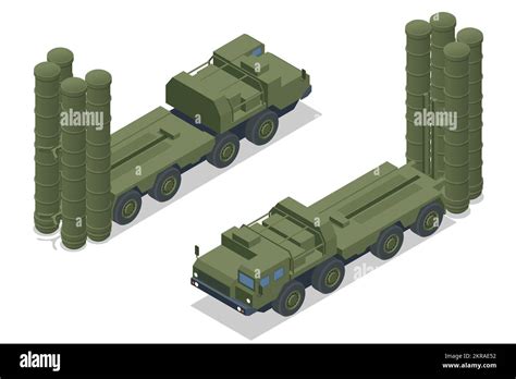 Long Range Surface To Air Missile System Stock Vector Images Alamy