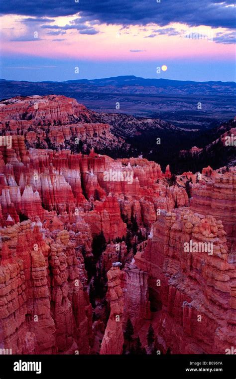 Amphitheater Bryce Canyon National Park Utah Usa Stock Photo Alamy