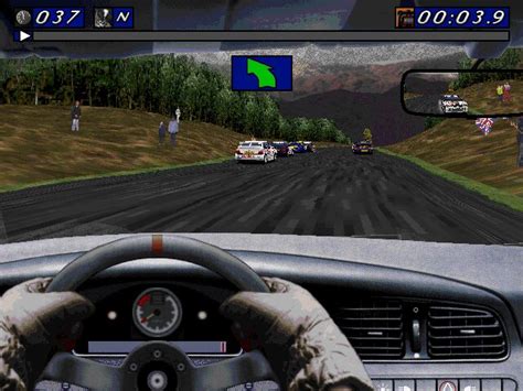 Network Q RAC Rally Championship Screenshot 9 DOS