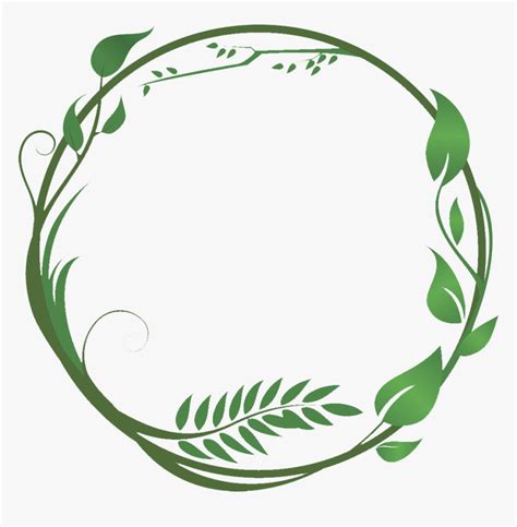 Leaf Vine Border Clip Art