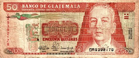 50 Quetzales Guatemala Numista