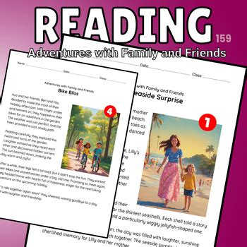 Adventures with Family & Friends Grade 2 Fictions Reading Comprehension ...