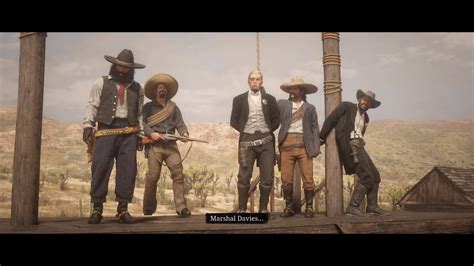 Rdr2 Path Of The Gun Slingerthe Hanging Of Tom Davies Mission4 Youtube