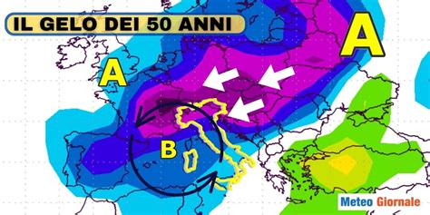 Meteo la più grande ondata di freddo degli ultimi 50 anni Gelo