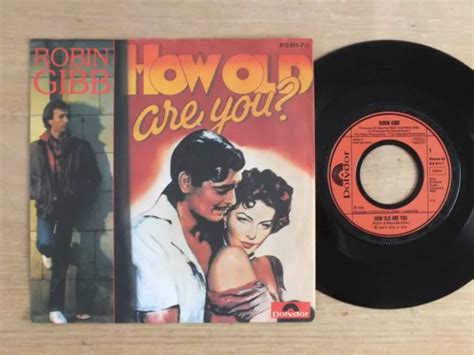 Robin Gibb How Old Are You Lp Vinyl Bee Gees Juliet