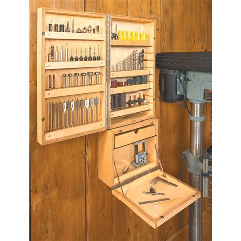 Woodsmith Drill Press Accessory Cabinet Plans Woodpeckers