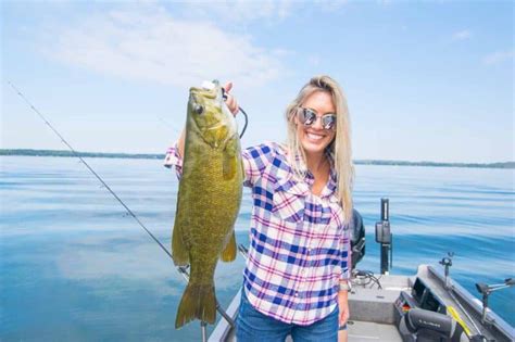 Fishing In Green Lake, Wisconsin