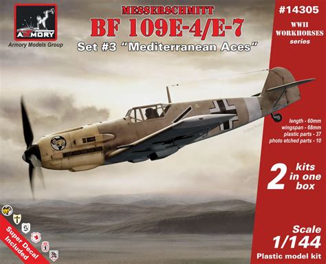 Messerschmitt Bf E Mediterranean To Aces Armorymodels