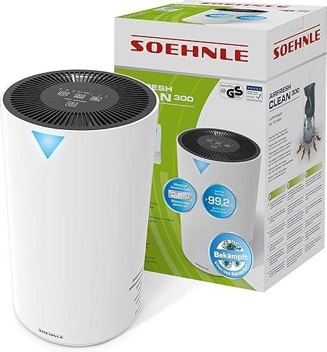 Soehnle Airfresh Clean Luftreiniger Mit Stufigem Reinigungssystem