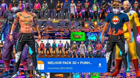 Melhor Pack Instaplayer De Textura Free Fire Link Direto Pack