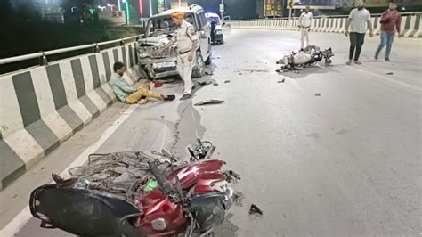 Two Road Accidents 3 Killed Three Serious In Bhilai Durg City Of