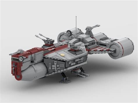 Lego Republic Frigate Inside