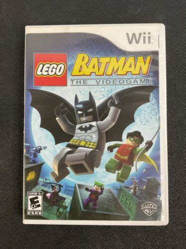 LEGO Batman The Video Game Nintendo Wii 2008 CIB Tested Works EBay