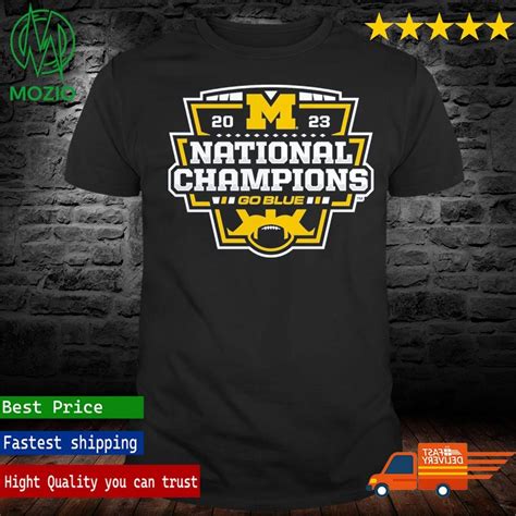 Michigan Wolverines College Football Playoff 2023 National Champions