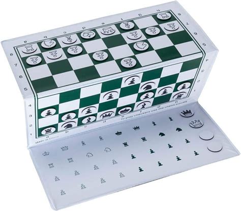 We Games Supersize Magnetic Checkbook Chess Set In Ebay