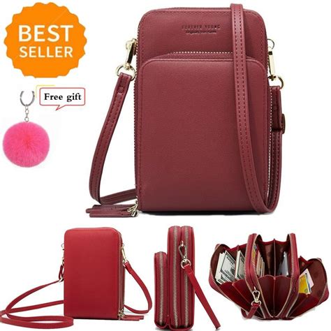 New Women High Quality Fashion Crossbody Phone Bag Small Crossbody Mini Leather Cross Body Cell