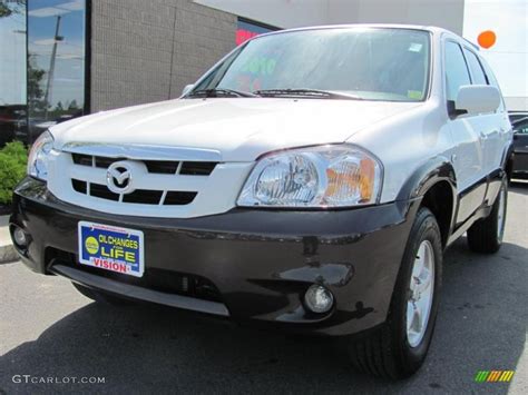 2006 Classic White Mazda Tribute S 4WD 29763030 GTCarLot Car