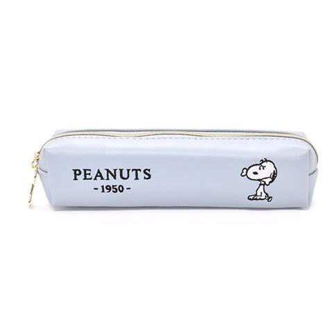 ペンポーチ スヌーピー すぬーぴー スヌーピーグッズ ペンケース スヌーピー Snoopy ペンポーチ ブルー ネイビー コンパクト スリム