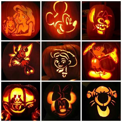 100 free disney pumpkin carving patterns – Artofit