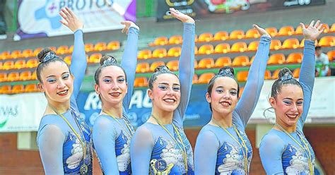 Fin de semana de medallas y alegrías en Teruel para las gimnastas oscenses