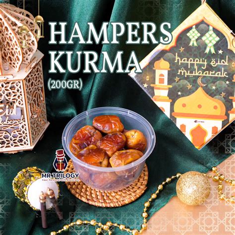 Hampers Kurma Sukari Premium 200gr Parcel Lebaran Sukkari Ramadhan Idul