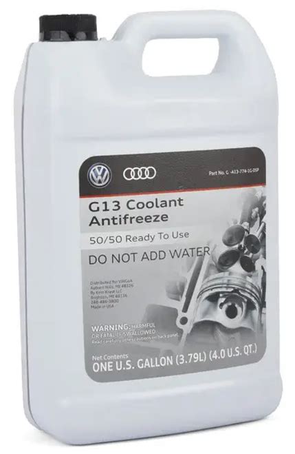 Volkswagen Audi Genuine G12evo Coolant Antifreeze 1 Gallon 3 78 Liters Wct Performance