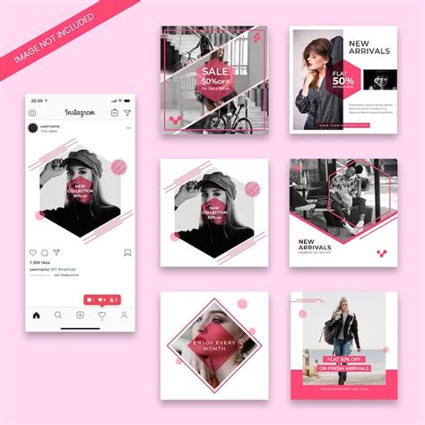 Modelo De Post De Moda Venda Instagram Psd Premium