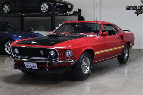 Used 1969 Ford Mustang Mach 1 428 Scj For Sale 129995 San