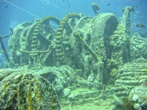 A ship wreck in red sea 20285140 Stock Photo at Vecteezy