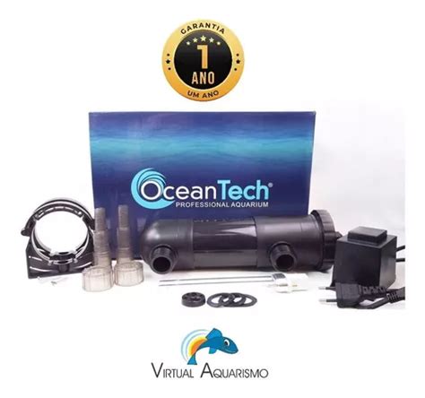 Filtro Uv Esterilizador Ocean Tech 13w Aquários E Lagos Parcelamento