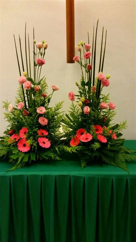 Chapel Hall Large Flower Arrangements Tropical Floral Arrangements