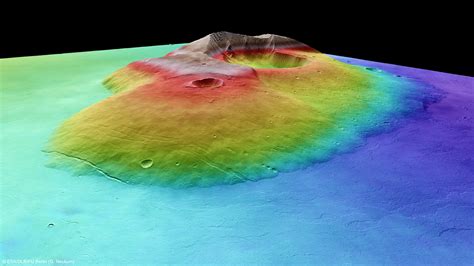 Photos: Mars Volcano Views Revealed by Spacecraft | Space