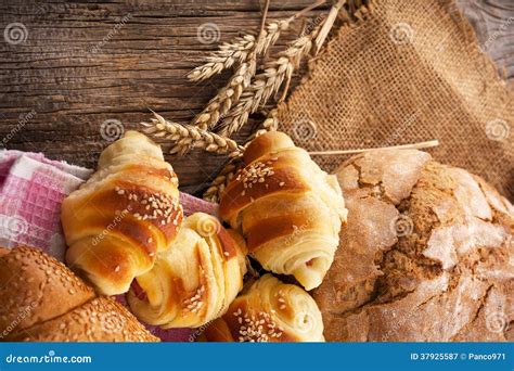 Fresh Bakery Products Stock Image Image Of Food Brown 37925587